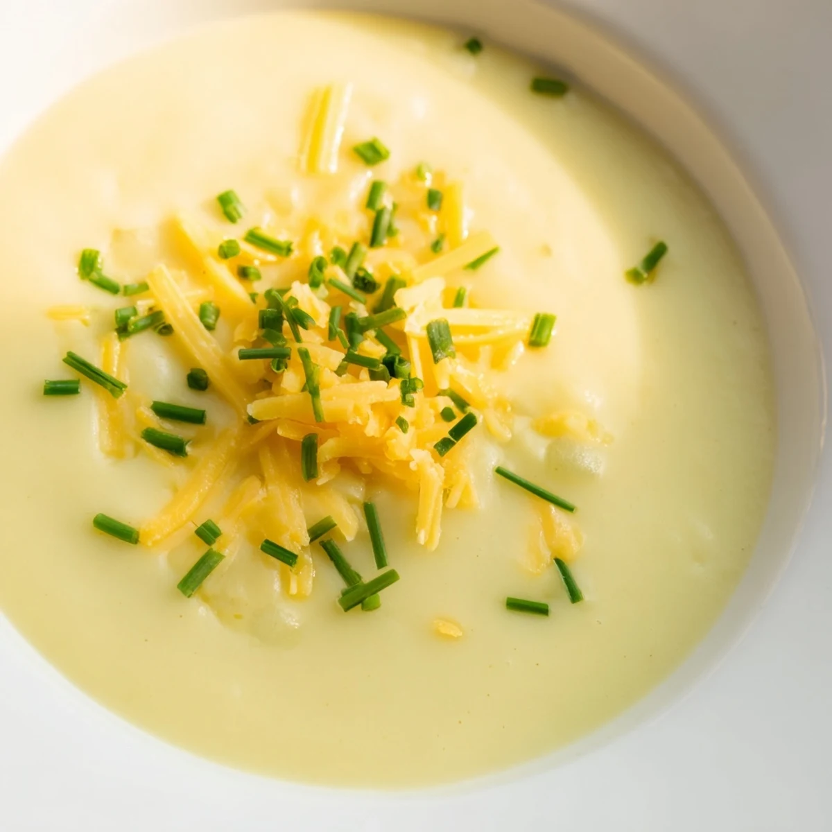 Steaming pot of Irish Potato Leek Soup with Cheddar, featuring tender potatoes and sweet leeks simmering in rich vegetable stock.