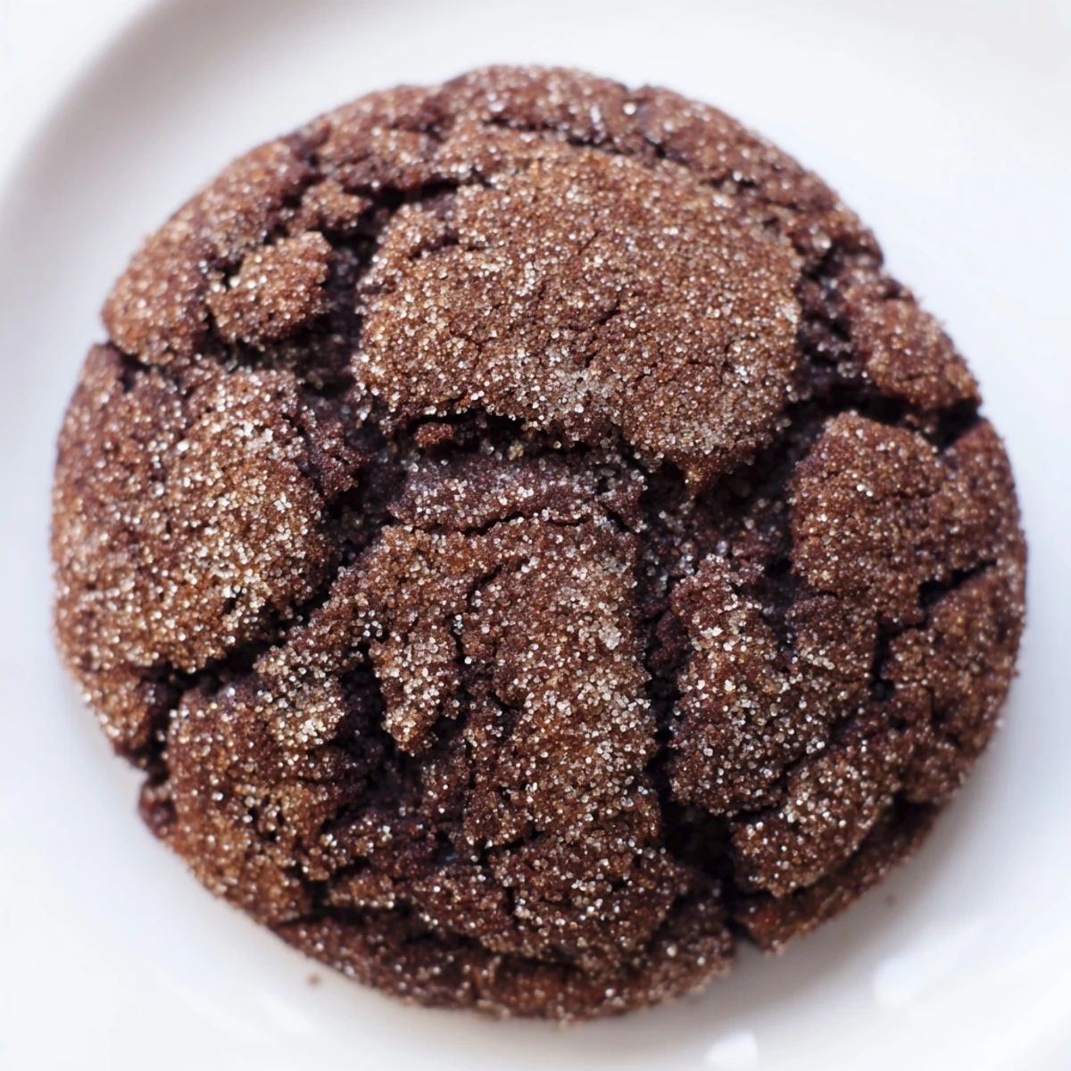Warm Chocolate Snickerdoodles stacked on a plate, perfect for serving with a tall glass of cold milk.