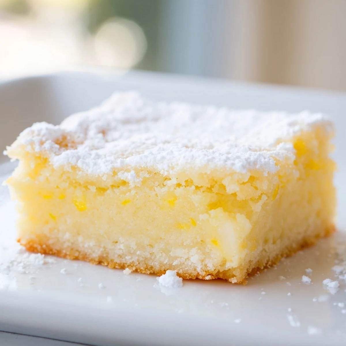 Lemon Gooey Butter Cake