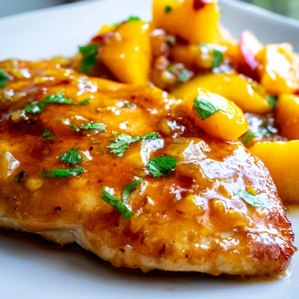 Jalapeno Peach Chicken