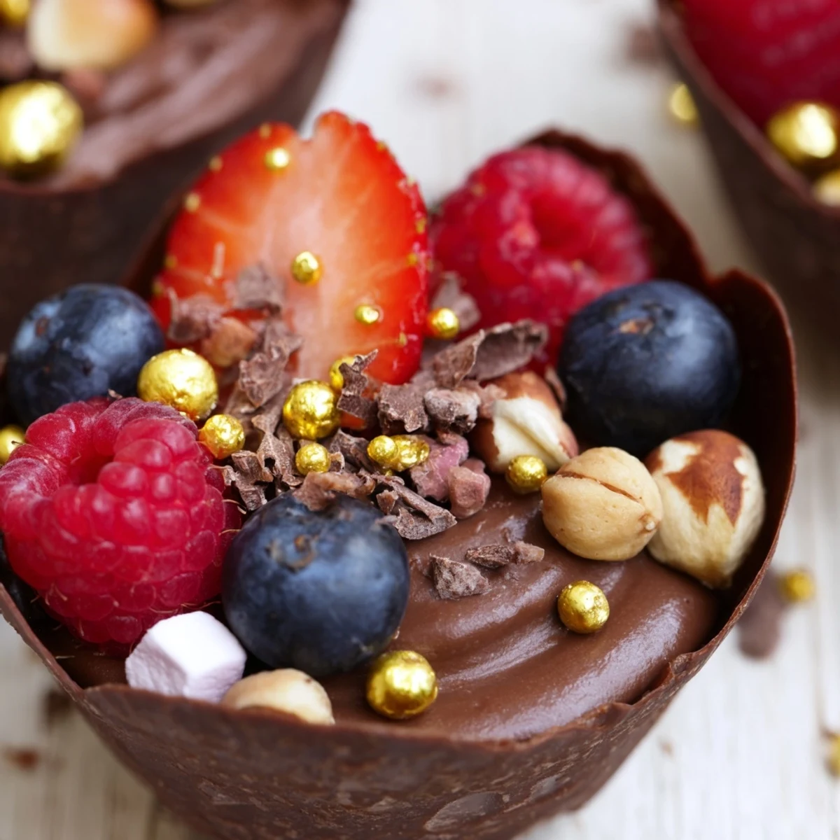 Decadent Dessert Chocolate Grazing Cups