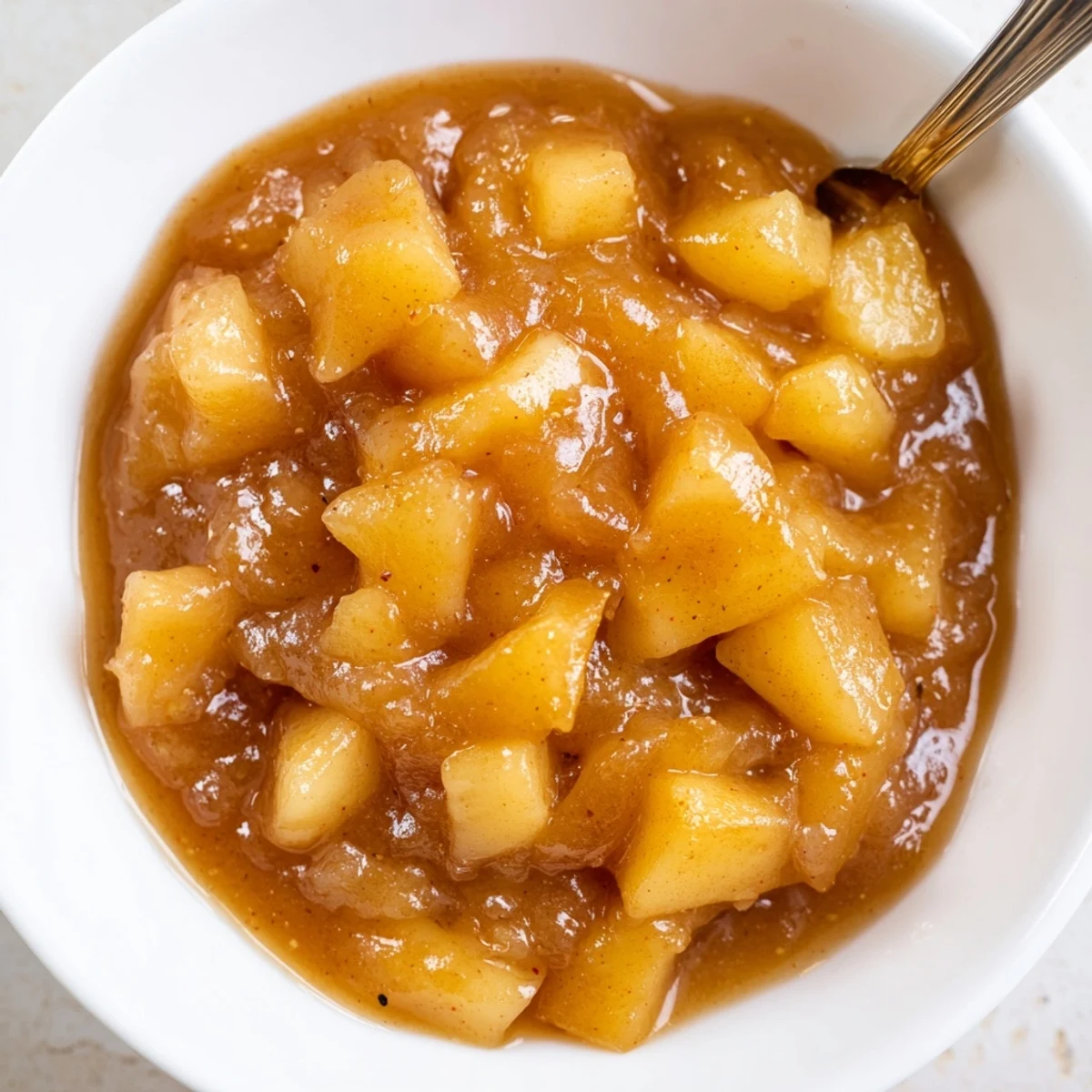 Sealed jar of Fall Caramel Apple Jam ready for gifting, warm spice scent