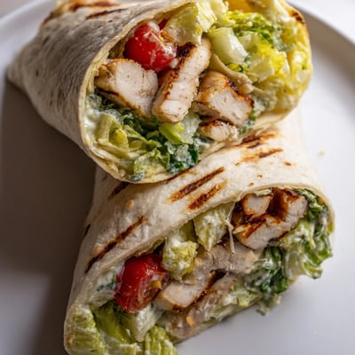 Chicken Caesar Wraps