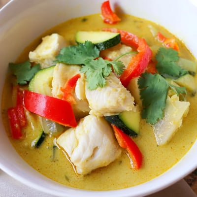 Coconut White Fish Stew