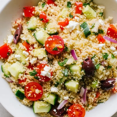 Mediterranean Couscous Hot Honey